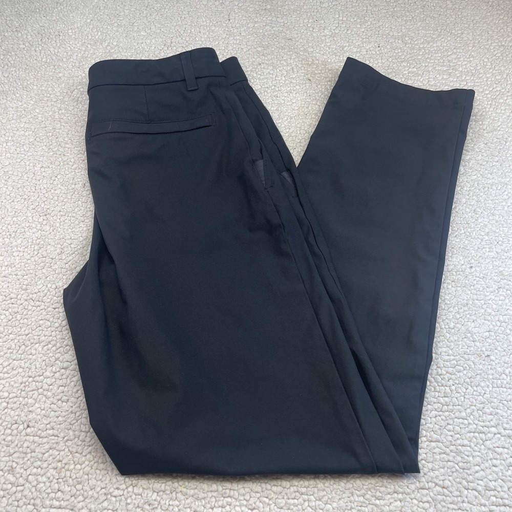 VRST Pants Men 32x34 Black Limitless Slim Fit Chino Trousers Performance Stretch